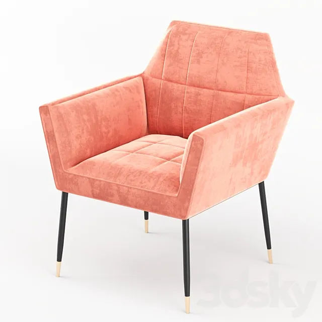 Kate – Armchair 3ds Max