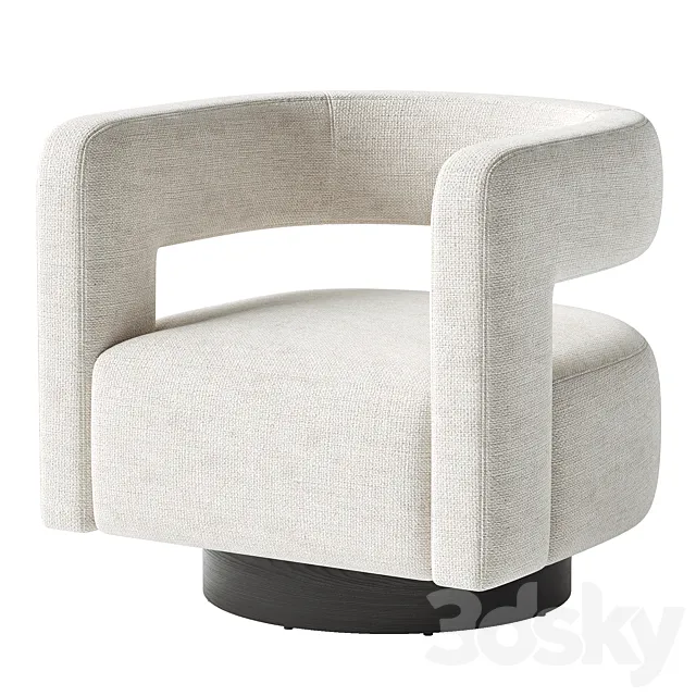 Katharine Armchair 3ds Max