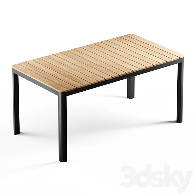 Kave Home – Bona Solid table 3DS Max Model