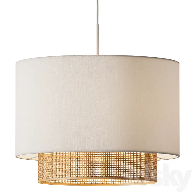 Kave Home Erna Pendant Lamp 3ds Max