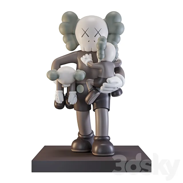 Kaws Clean Slate 3DSMax File