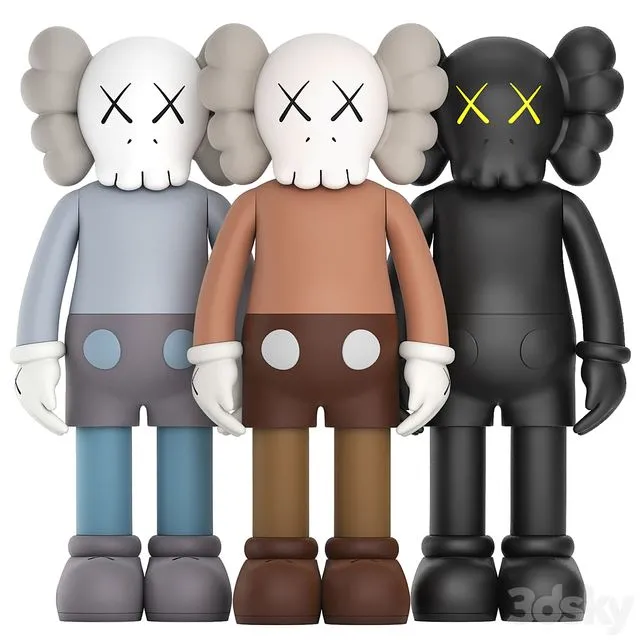 kaws collection 3dsMax Model