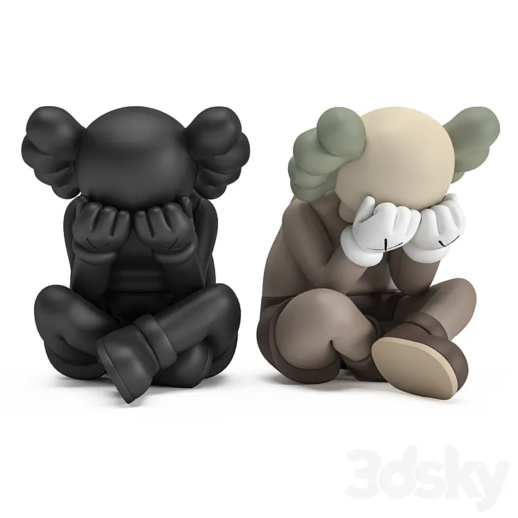 Kaws Separated 3DS Max