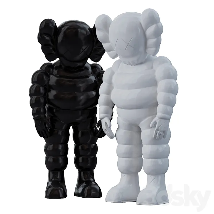 Kaws what party 3DS Max