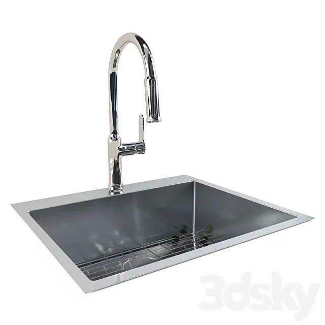 Kc-9850CH & sink 2014 3DS Max Model