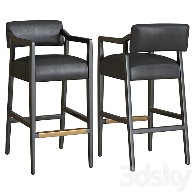 Keagan barstool 3DS Max Model