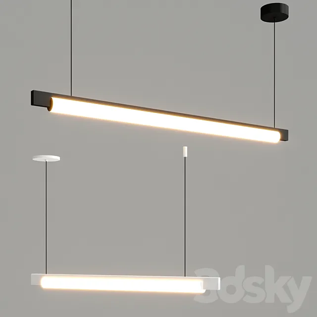 Keel LED Pendant 3ds Max