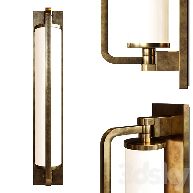 Keeley Tall Pivoting Sconce by Circa Lighting 3ds Max