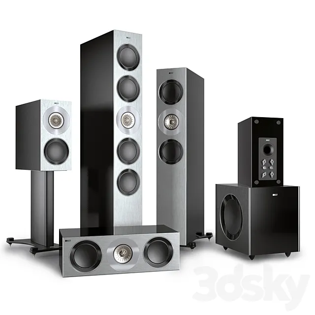 KEF Reference 3dsMax Model