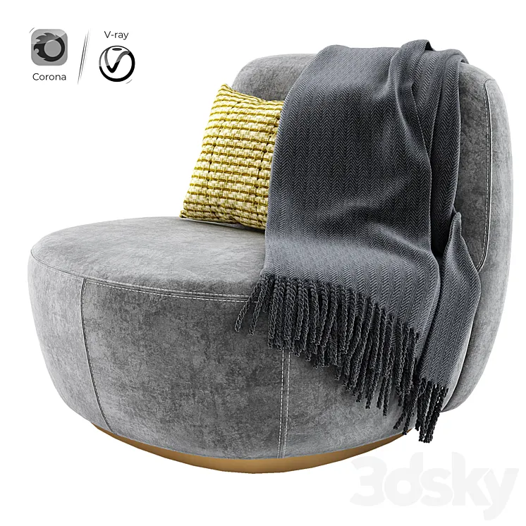 KELLY CHAIR 3DS Max
