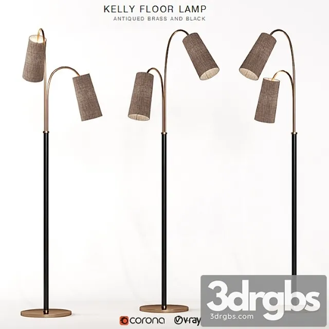 Kelly floor lamp 3dsmax Download