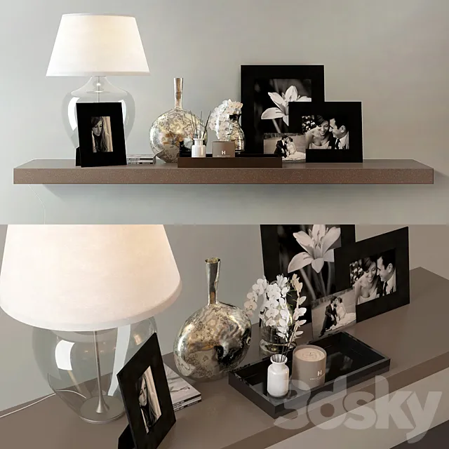 Kelly Hoppen Decorative Set-1 3DS Max Model