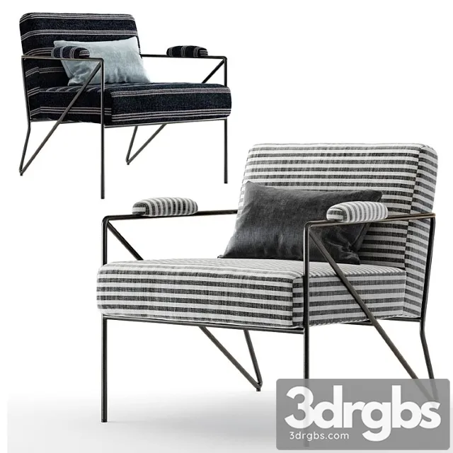 Kelly wearstler emmett lounge chair 3dsmax Download