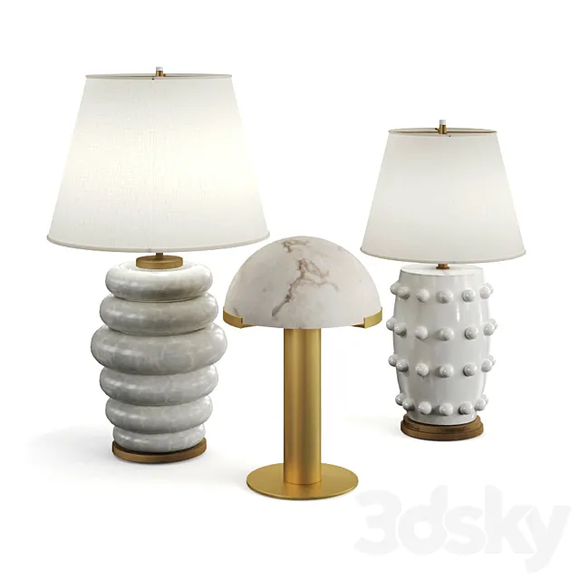 kelly wearstler lamps 3ds Max