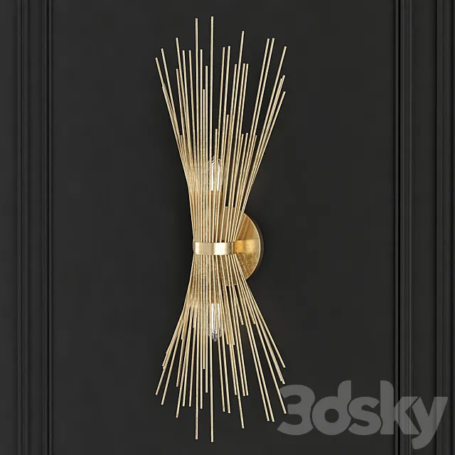 Kelly Wearstler Strada Small Sconce See More by Visual Comfort 3DS Max Model