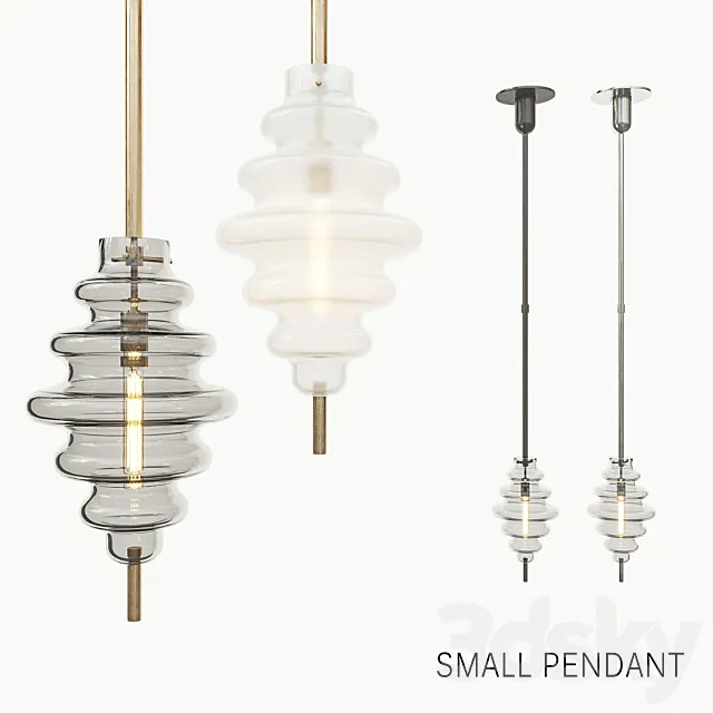 Kelly Wearstler Tableau Small Pendant 3DS Max Model