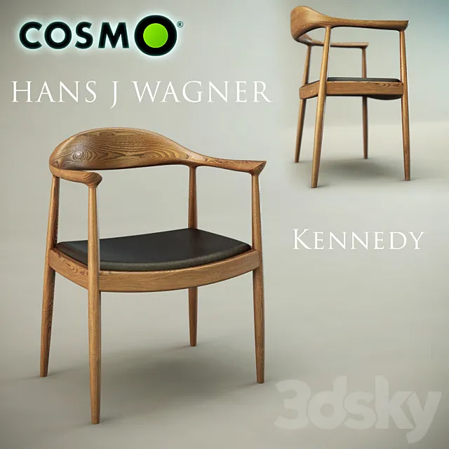 Kennedy 3DS Max Model