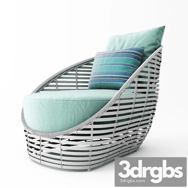 Kenneth cobonpue oasis lounge chair 3dsmax Download