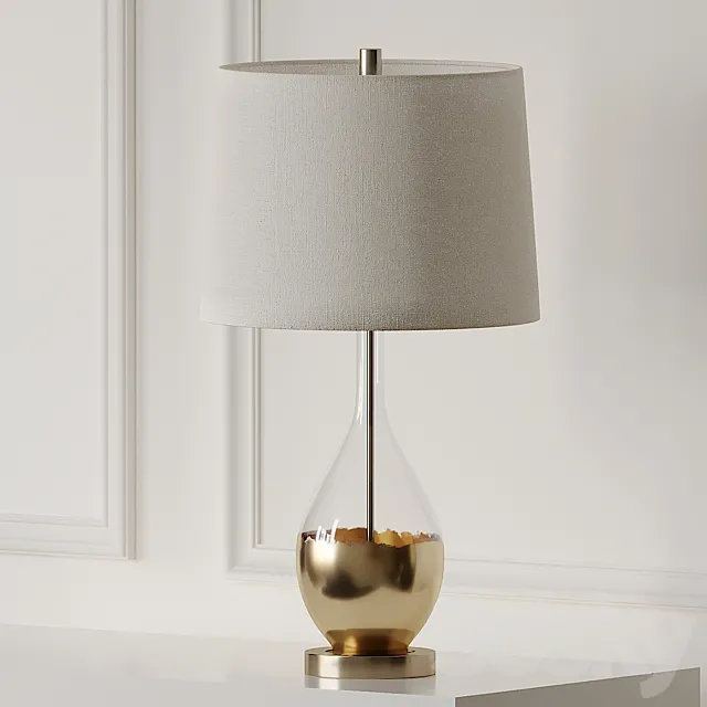 Kensal table lamp 3ds Max