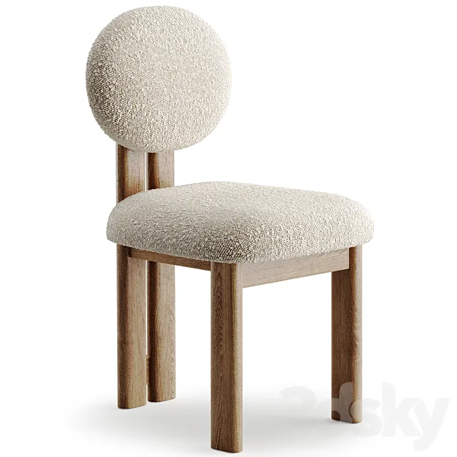 Kent dining chair 3ds Max