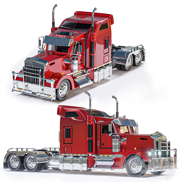 kenworth w900 3ds Max