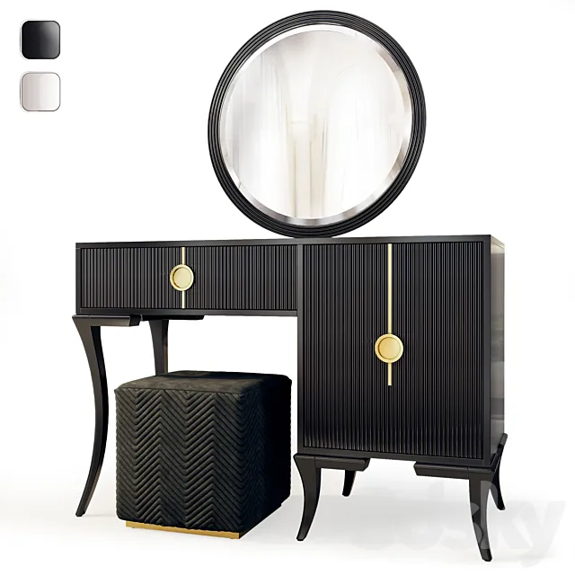 Keops dressing table. Dressing table by Medusa Home 3DS Max Model