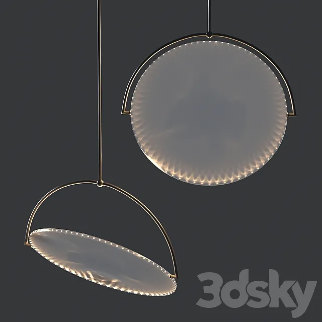 Kepler Suspension Lamp 3ds Max