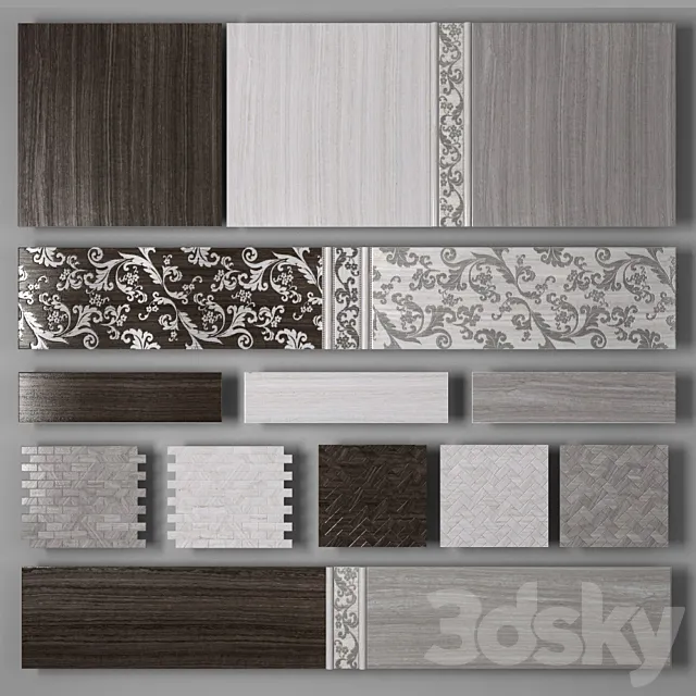 Kerama Marazzi Grassi Tiles 3DSMax File