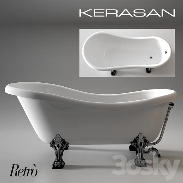 Kerasan Retro 1051 Bath 3DSMax File