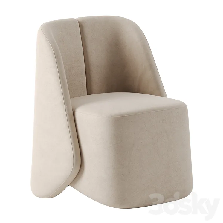 KEREN chair by Baxter 3DS Max Model