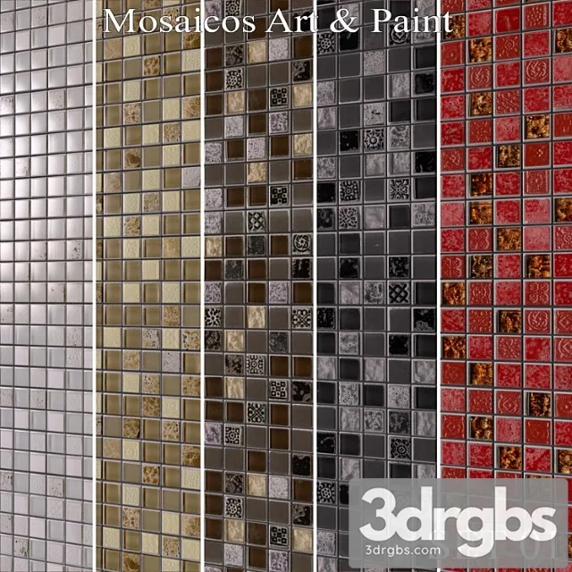 Keros mosaicos art & paint 3dsmax Download