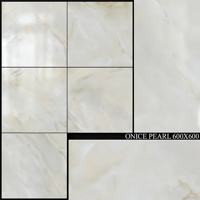 Kerranova Onice Pearl 600×600 3ds Max