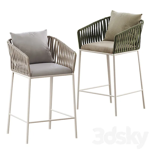 Kettal | Bitta bar stool 3ds Max