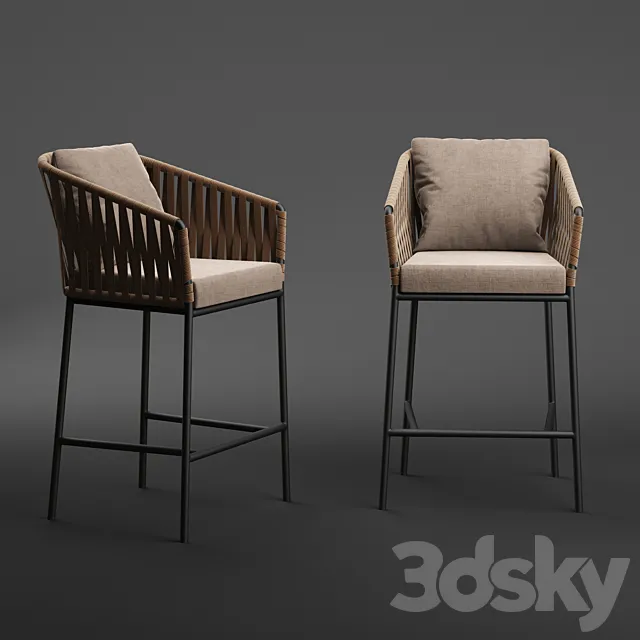 Kettal Bitta Barstool 3DSMax File