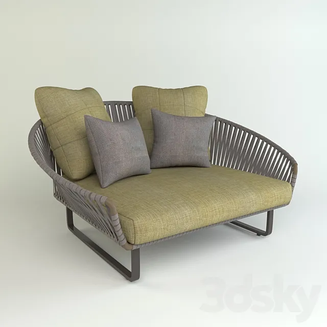 Kettal Bitta Daybed 3ds Max