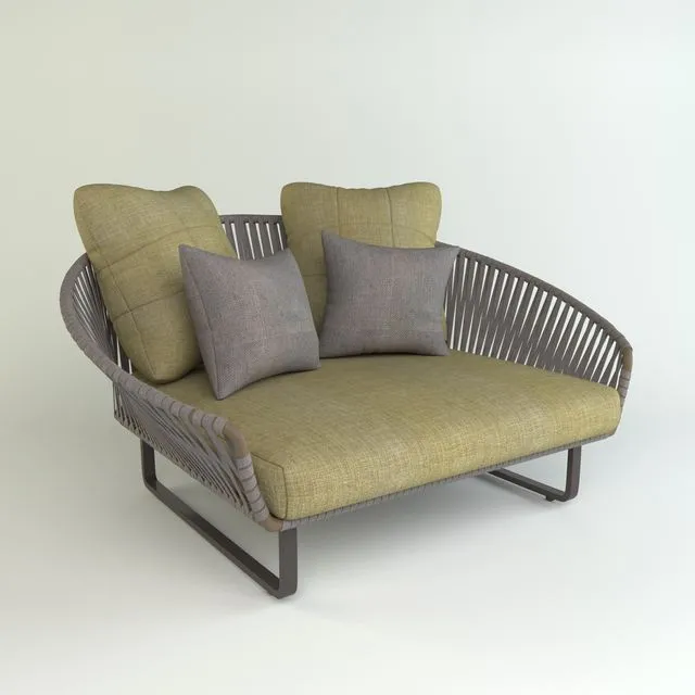 Kettal Bitta Daybed 3dsMax Model