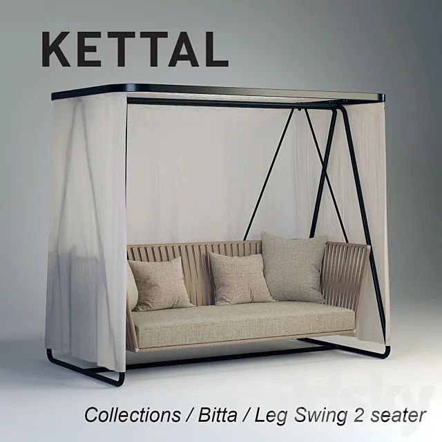 Kettal Collections Bitta 3DSMax File