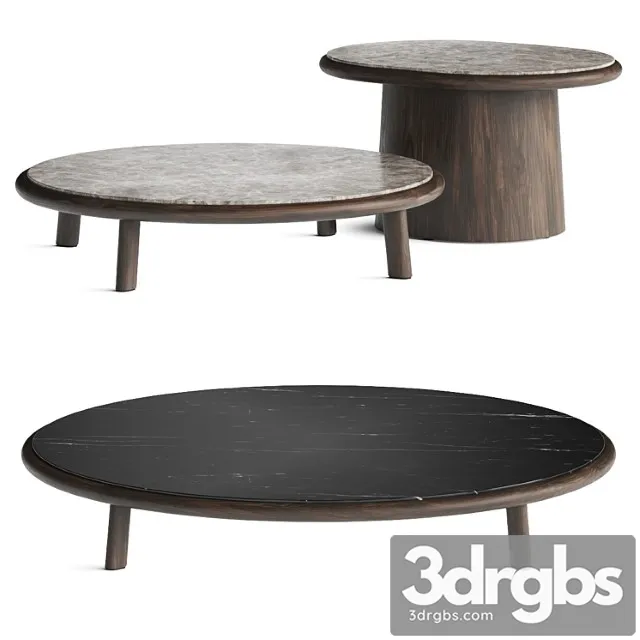 Kettal giro coffee tables