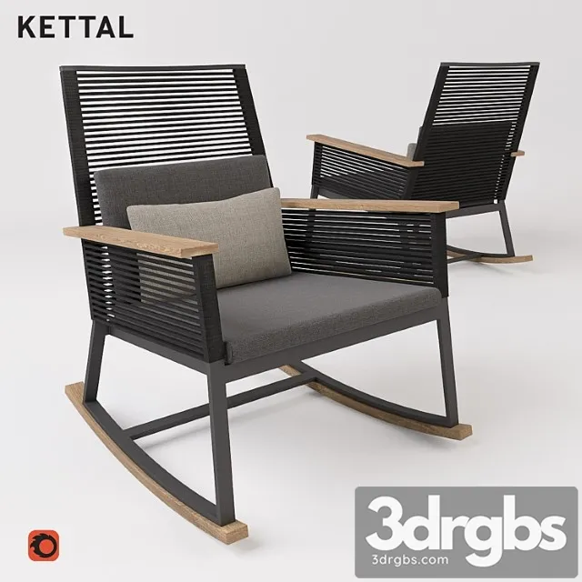 Kettal Landscape Rocking Chair 3dsmax Download