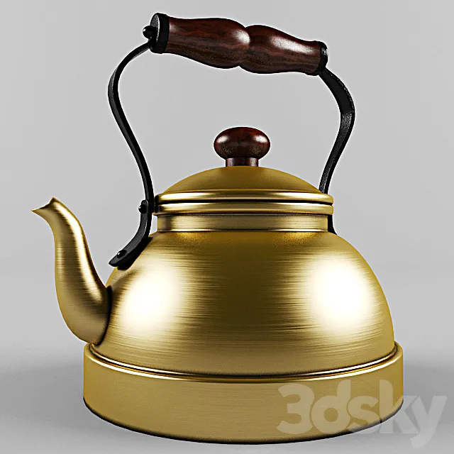 Kettle 3DS Max Model