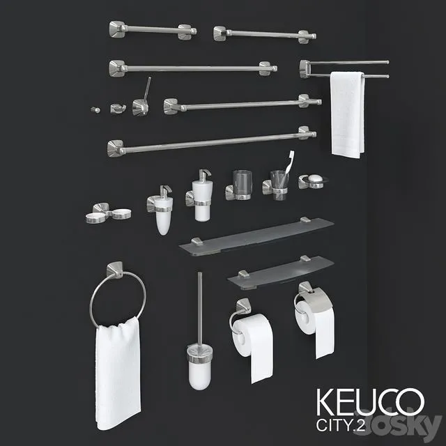 KEUCO ACCESSOIRES CITY.2 3dsMax Model