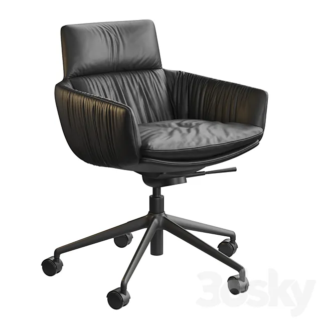 KFF FAYE CASUAL Side chair Rollen 3ds Max