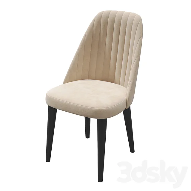 Kiara chair KAZA 3ds Max