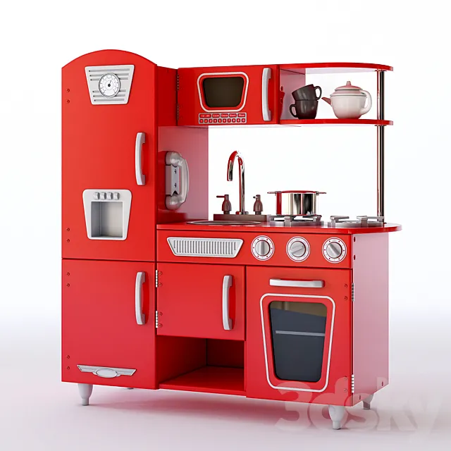 Kidkraft Vintage Play Kitchen 3ds Max