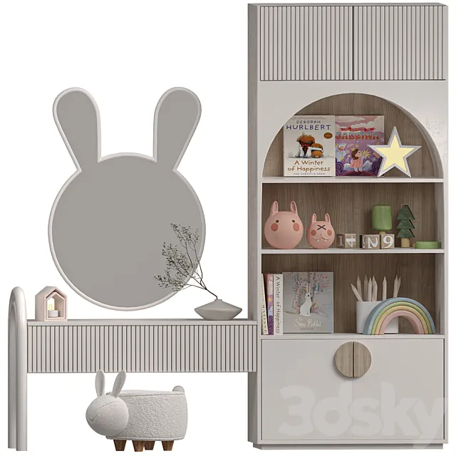 Kids Furniture 03 3ds Max