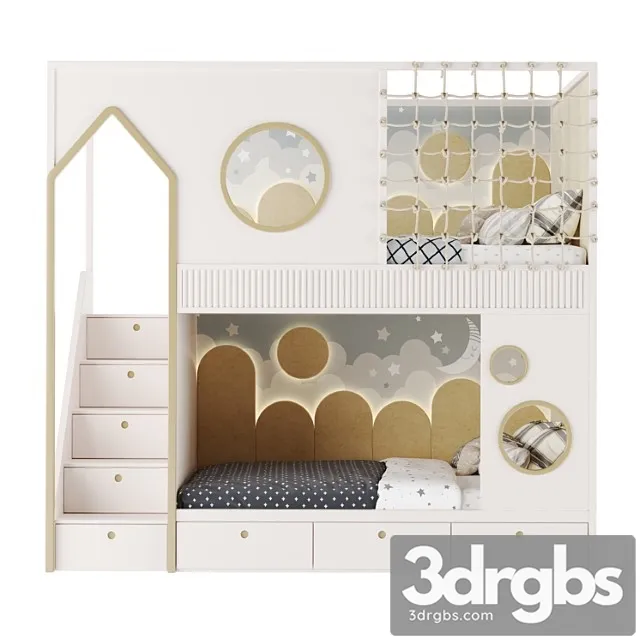 Kids room bed 03