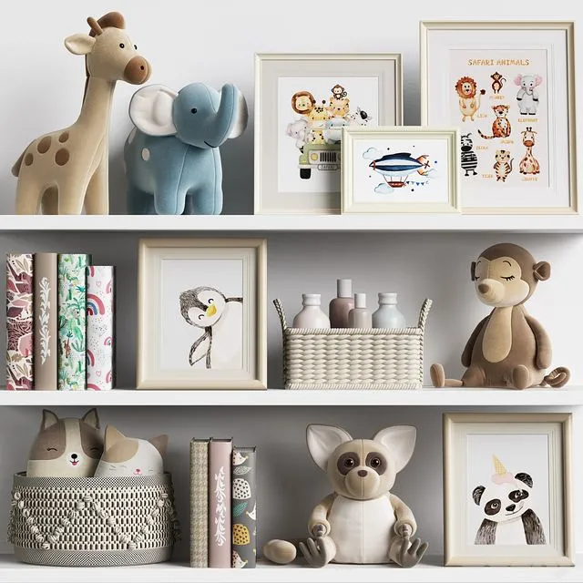 Kids Room Decor 73 3dsMax Model