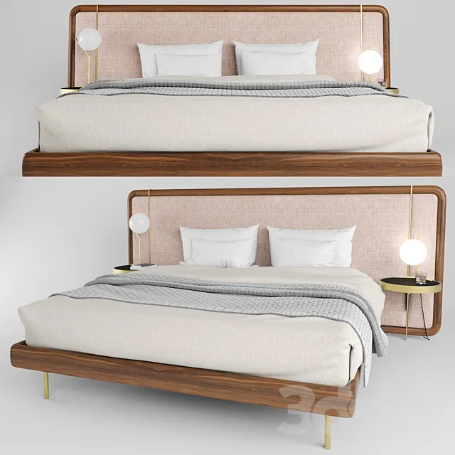 killian bed 3ds Max