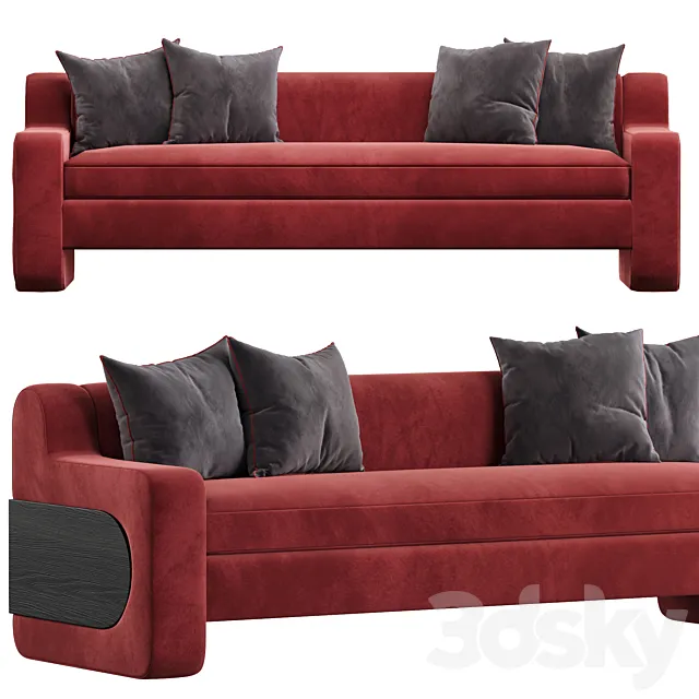 Kingsley Sofa Bradley USA 3DSMax File