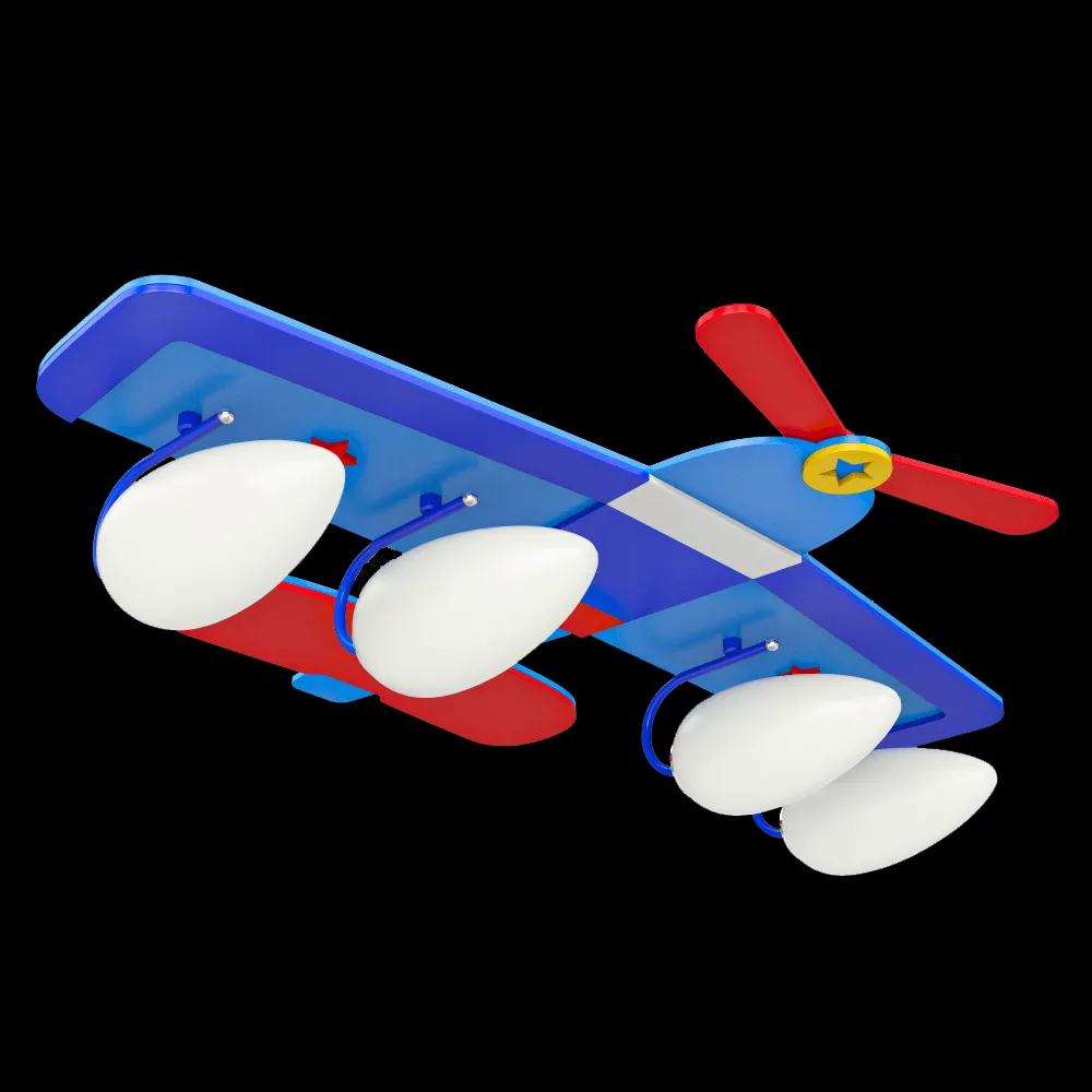 Kink light – Ceiling lamp Glider 0745 00 3ds Max